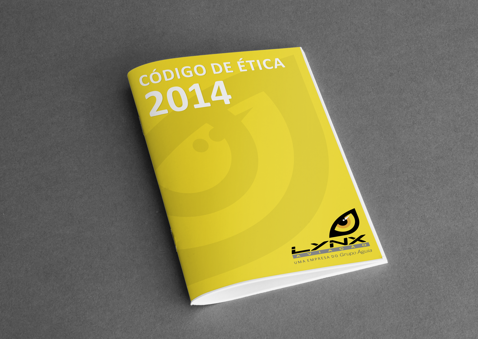 Zero2 Criativa - Lynx Aviação | Código de ética - design impresso - diagramação